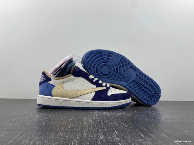 TRAVIS SCOTT JORDAN 1 DM7866-808 CUSTOM AIR X 0806